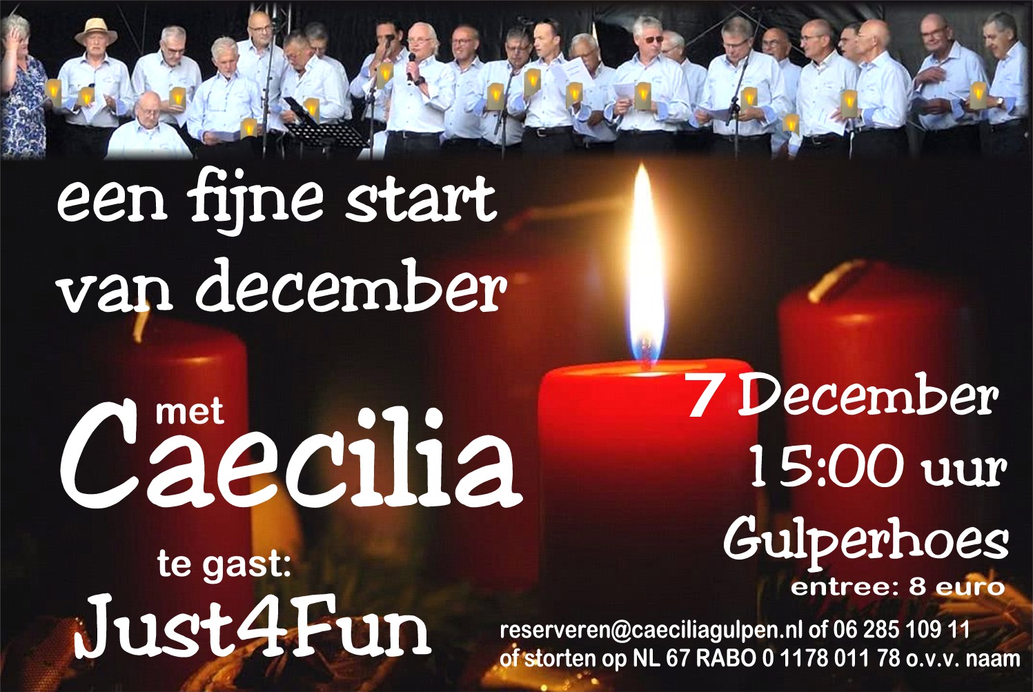 Sfeerconcert 7 december 2025